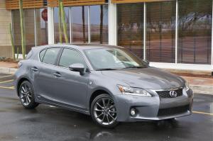 Lexus CT200h F-Sport 2012 года